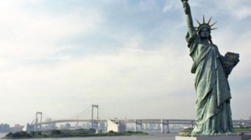 ABD'deki Özgürlük Anıtı Türklerin çıktı