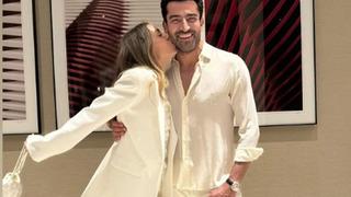 Sinem Kobal ve Kenan İmirzalıoğlu'nun aşk pozlarında o detay dile düştü! Hemen paylaşım yaptı