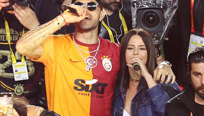 Icardi ile şarkı söyleyen Simge'den Beşiktaşlıları kızdıran itiraf
