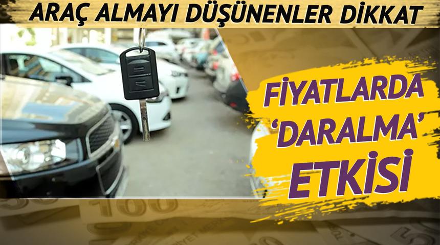Araç almayı düşünenler dikkat! Otomotiv piyasasında 21 ay sonra bir ilk: "Daralma yaşansa da fiyatlar artabilir"