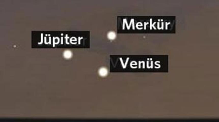 Uzayda 'aşk &uuml;&ccedil;geni' oluşacak