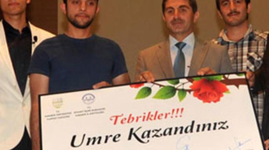 'Kim Umreye Gitmek İster' yarışması yaptılar!