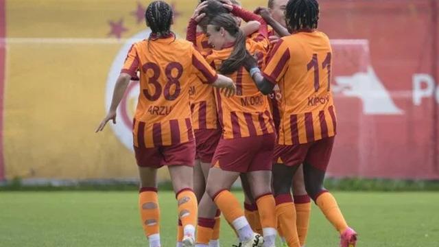 Kadın Futbol Süper Ligi'nde şampiyon Galatasaray!