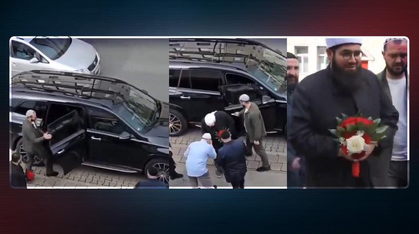 Milyonluk araba, koruma... Menzil tarikatının serveti yine gündemde! 'Eş şeyhlik' kavramı sonrası oğlu da Avrupa'da böyle karşılandı