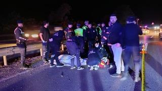Sakarya'da bariyere çarpan motosikletin sürücüsü öldü