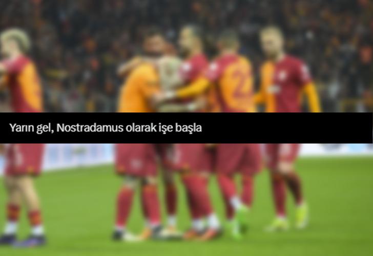 Görenler gözlerine inanamadı! Maçtan 1 saat önce Galatasaray Sivasspor karşılaşmasının skorunu paylaştı... Nokta atışı bildi! G5