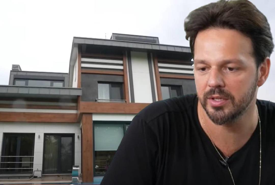 Mustafa Topaloğlu'nun oğlu &Ccedil;ağlayan Topaloğlu 4 katlı villasının kapılarını a&ccedil;tı! Kocaman sauna ve hamam g&ouml;renleri şaşırttı