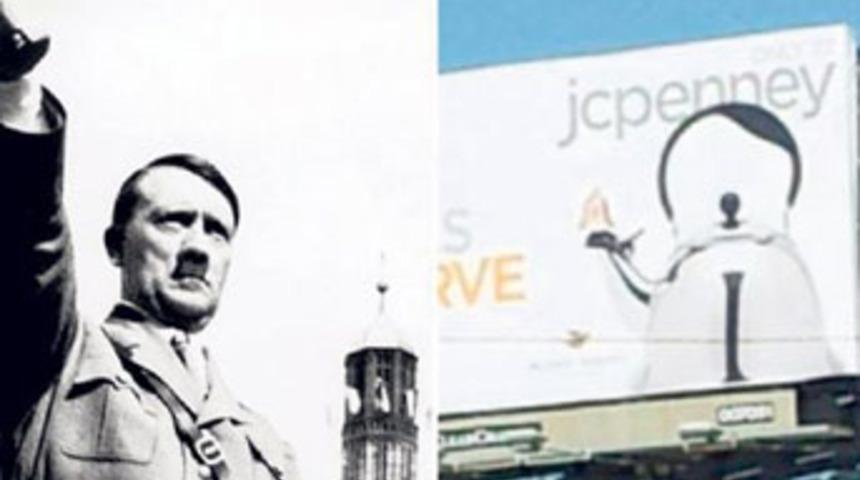 Reklam afişi kriz &ccedil;ıkardı