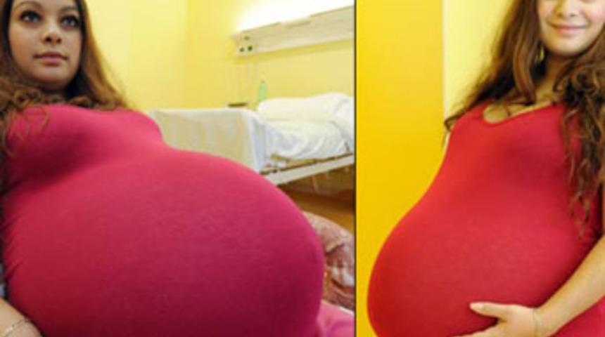 Doktorlar ikiz dedi, beşiz &ccedil;ıktı!