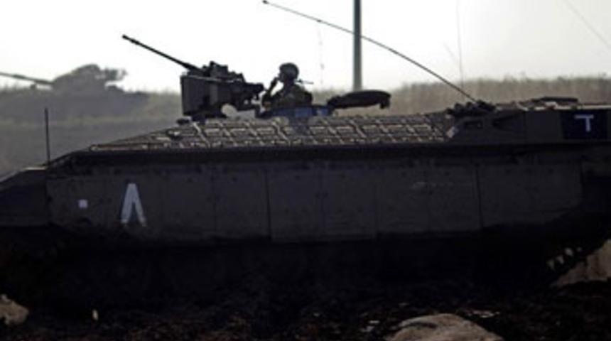 Suriye-İsrail sınırında m&uuml;thiş gerilim