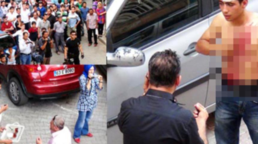 Çay servisli intihar girişimi