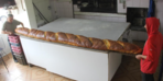Sivas'ta bir fırıncı 8 saatte devasa ekmek üretti! Boyunu duyan çok şaşırdı
