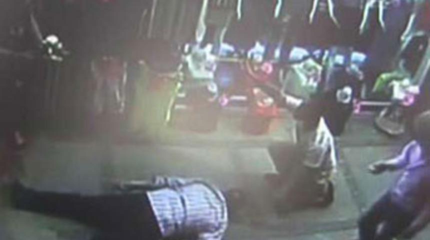 Sitede güvenlikçi dehşeti