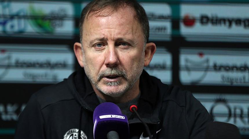 Sergen Yalçın'dan Beşiktaş iddialarına net yanıt! ''Maç sonunu bekleyin''