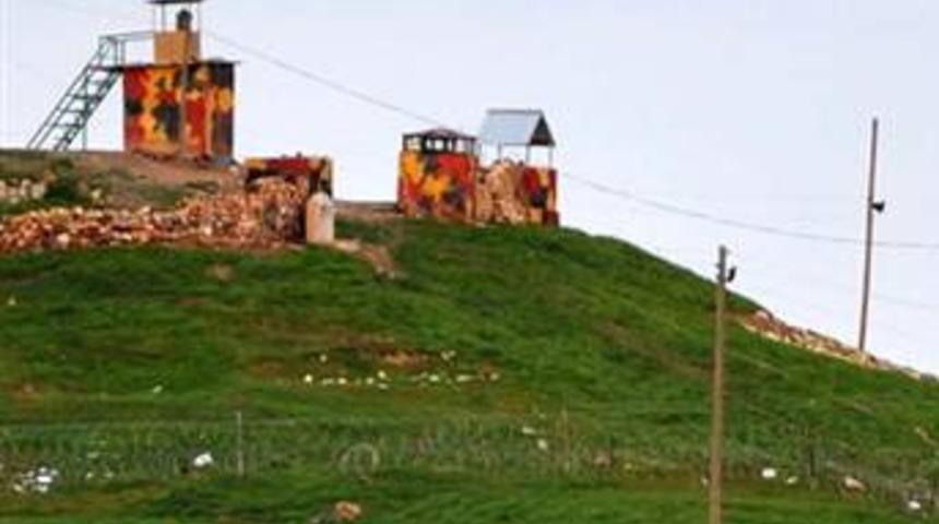 Suriye'den gelen ateşe karşılık