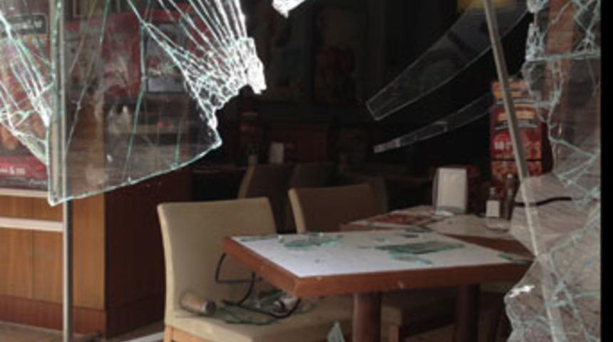 Taksim savaş alanına d&ouml;nd&uuml;