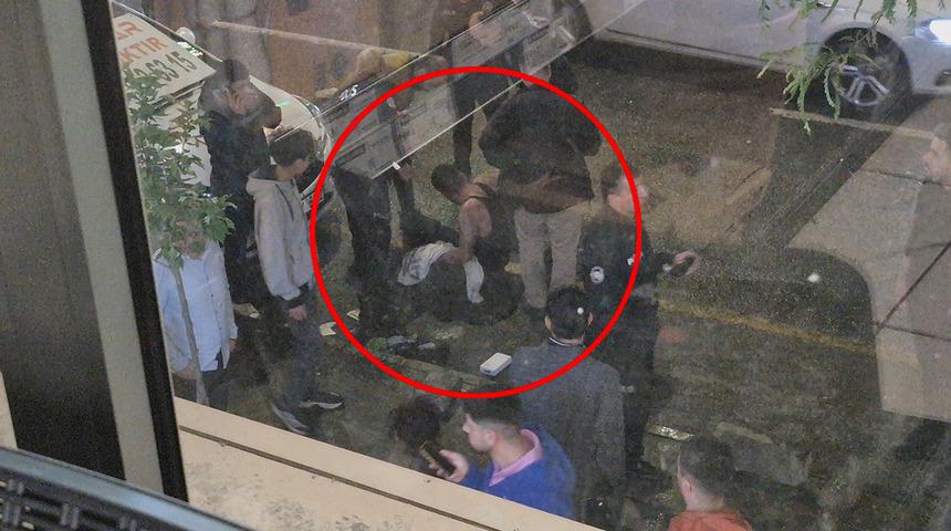 Diyarbakır'da ortalık karıştı! Tekmeli, yumruklu, bıçaklı kavga kamerada