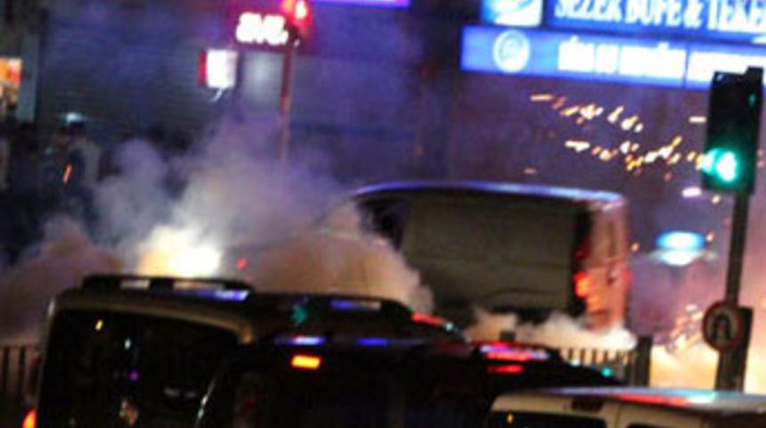 Okmeydanı savaş alanına d&ouml;nd&uuml;!