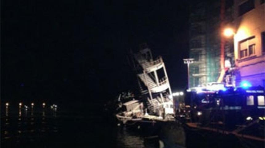 İtalya'da gemi faciası