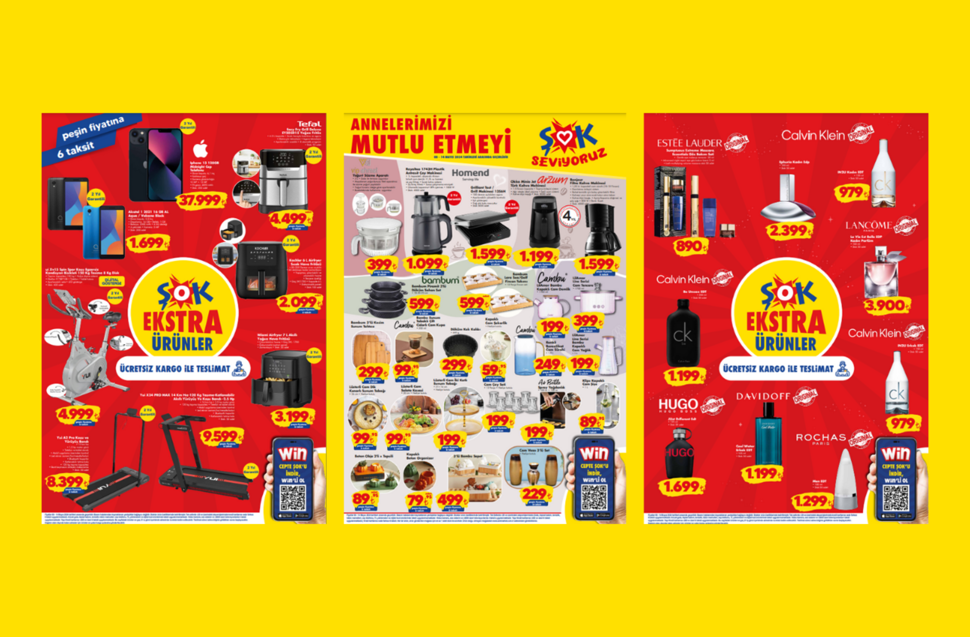 ŞOK'a Lancome, Calvin Klein, Hugo Boss parfümler geliyor! 8 Mayıs 2024 tarihli ŞOK Aktüel Ürünler Kataloğu