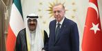 Cumhurbaşkanı Erdoğan, Kuveyt Emiri es-Sabah ile görüştü