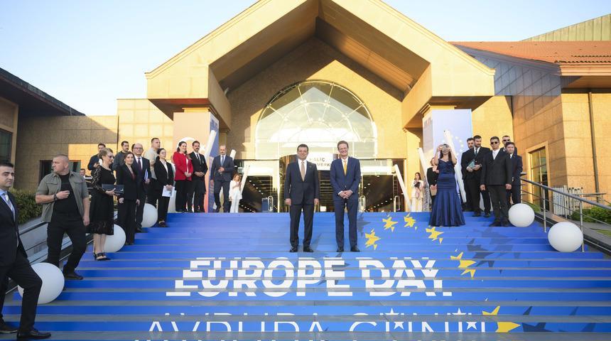 İstanbul'da Avrupa Günü dolayısıyla resepsiyon düzenlendi