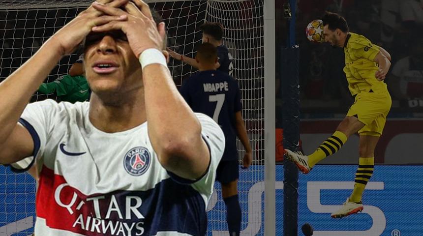 Şampiyonlar Ligi'nde yılın sürprizi! Milyon dolarlık PSG'yi eleyen Dortmund adını finale yazdırdı!