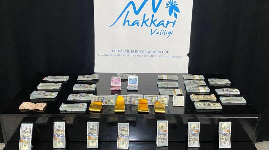 Hakkari'de 4 kilogram kaçak altın ele geçirildi