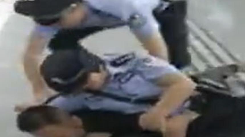 Erkek polislerin yapamadığını bu kadın yaptı