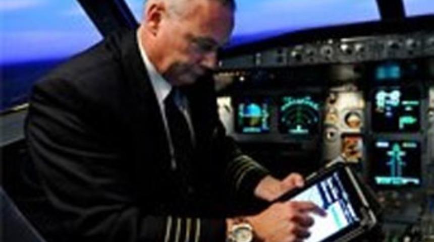 iPad’le uçak indirdi