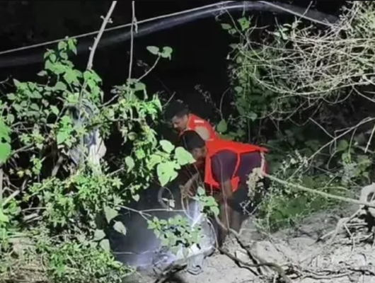 Cani anne 6 yaşındaki engelli oğlunu timsahlarla dolu nehre attı