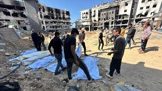 İsrail katliamı: 3. toplu mezardan 49 ceset çıktı