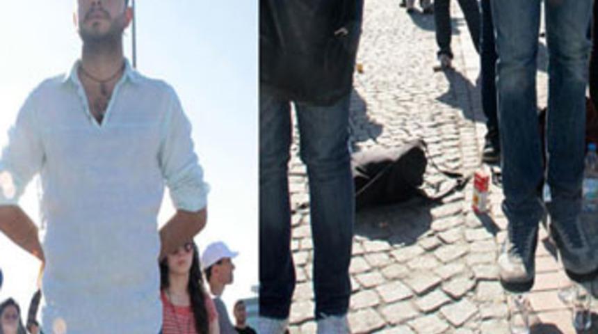 Rakı bardaklarının üzerinde 'duran adam'