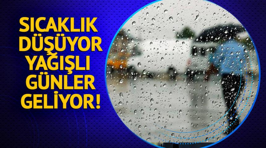 Meteoroloji'den yurt genelinde hafta sonu uyarısı!  Bahar havası yerini yağmurlu ve serin günlere bırakıyor! İşte 5 günlük hava durumu