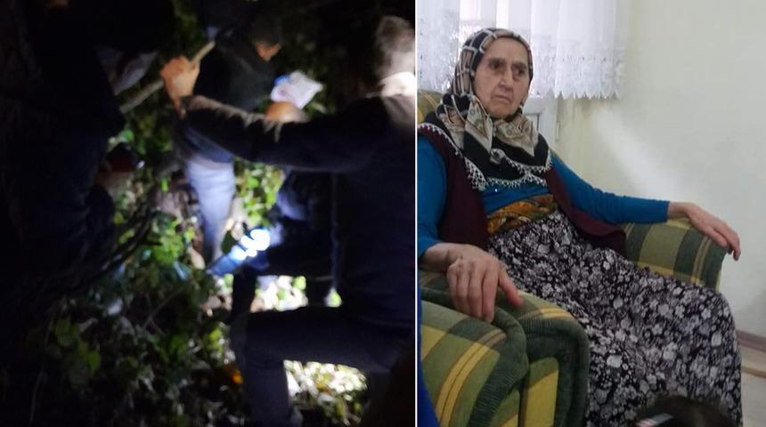 Kendisinden haber alınamayan yaşlı kadının acı sonu! 300 metrelik uçurumda ölü bulundu