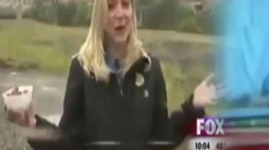 Canlı yayında k&uuml;f&uuml;r şoku!