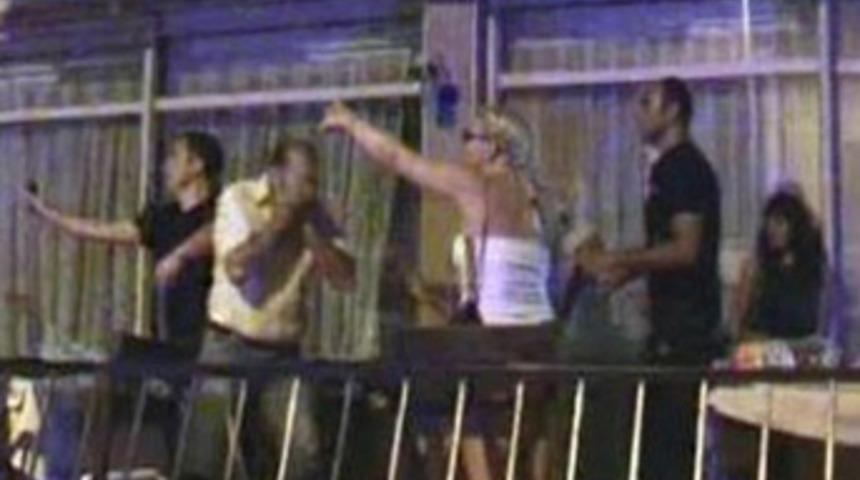 Oteldeki kavgaya biber gazlı m&uuml;dahale