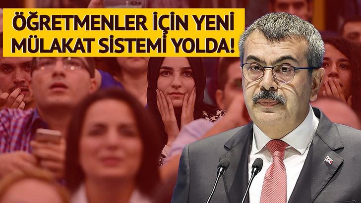 Yeni mülakat sisteminin taslağındaki ilk detaylar belli oldu! Öğretmen atamalarında yeni dönem…