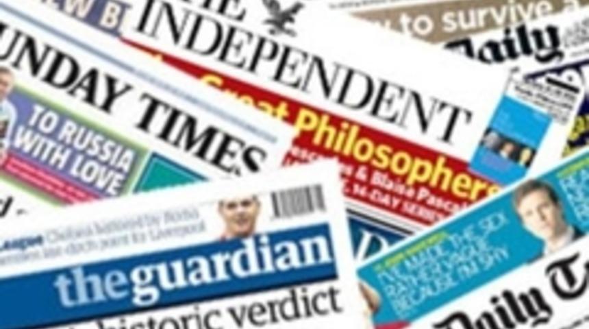 22 Ocak İngiltere basın &ouml;zeti