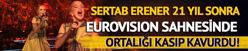 Sertab Erener 21 yıl sonra Eurovision sahnesinde! 'Everyway That I can' şarkısıyla yine ortalığı yıktı geçti