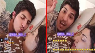Yataktayken TikTok'ta canlı yayın açtı! O anlar sosyal medyada çok konuşuldu... Romantik anım var
