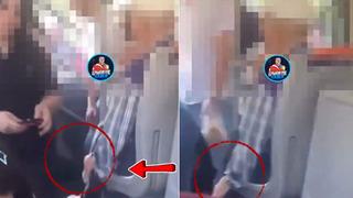 Yer: İzmir! İğrenç görüntüler: Yaşlı adam yanından geçenleri eliyle böyle taciz etti...