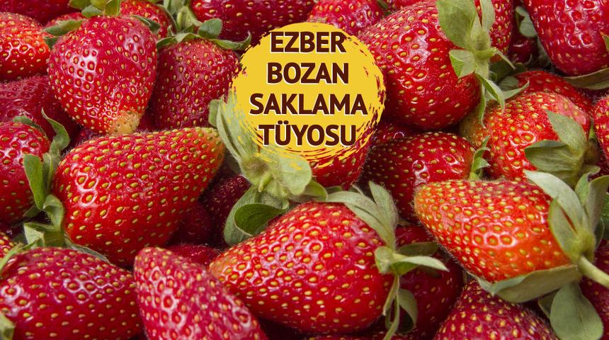 30 gün bozulmayan çilek saklama tüyosu! Sırrı çok basitmiş