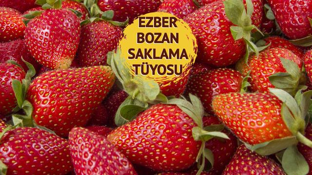 30 gün bozulmayan çilek saklama tüyosu! Sırrı çok basitmiş