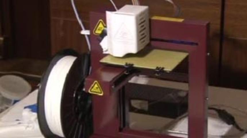 3 boyutlu yazıcı görücüye çıktı