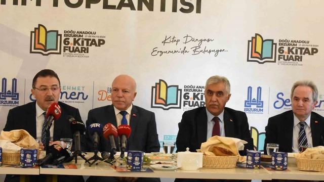 Doğu Anadolu Erzurum 6.  Kitap Fuarı başlıyor