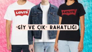 Az çaba ile çok havalı görünmenin yolu Levi's'ten geçer! Her biri indirimli ürünler burada