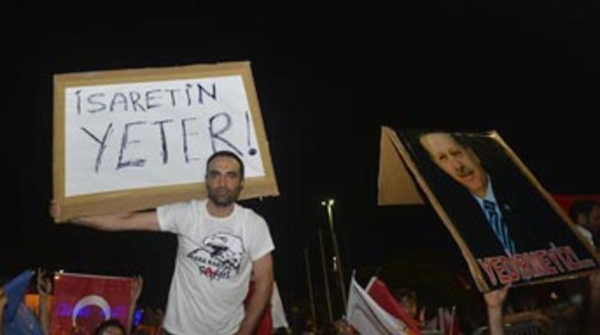 Başbakan konuşurken bu sloganlar atıldı