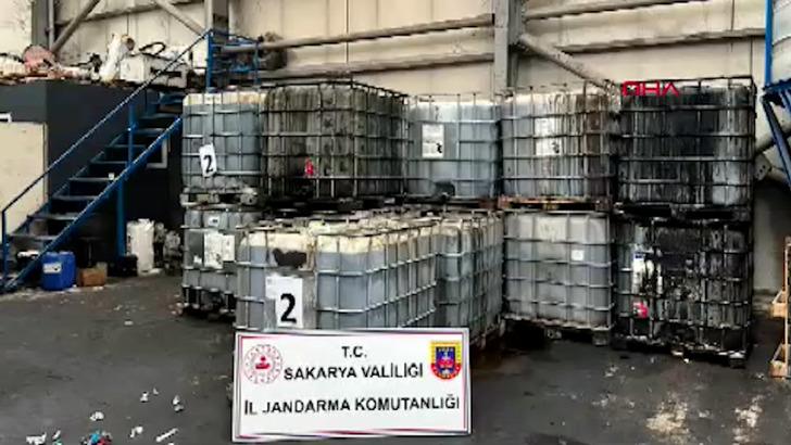 Sakarya'da ka&ccedil;ak akaryakıt operasyonu: Ele ge&ccedil;irilen miktar tam 220 ton!