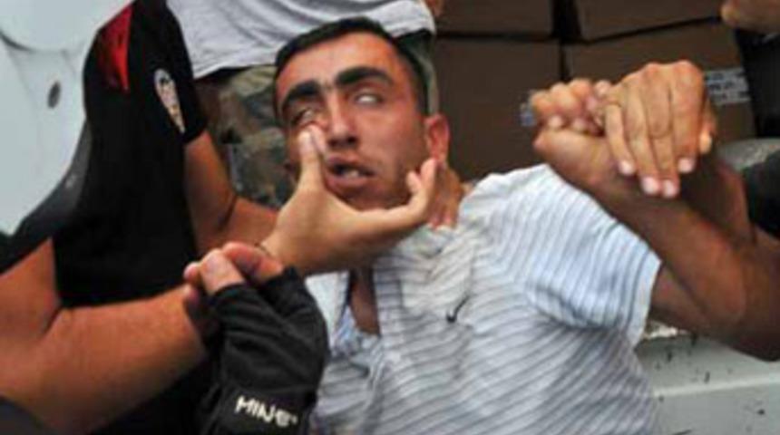 Yakalanacağını anlayınca...